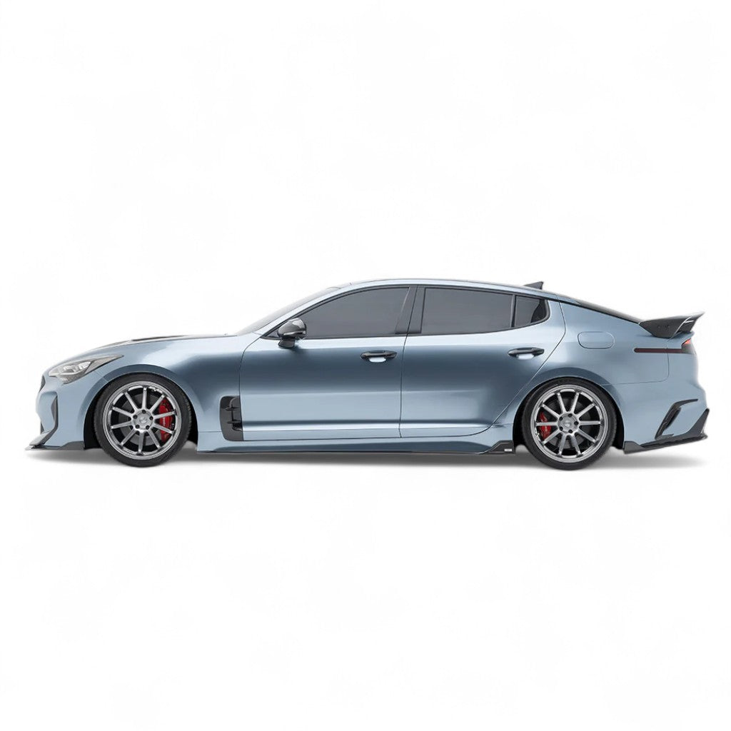ADRO A12A30-1402 Side Skirts V2 for KIA Stinger 2018- Photo-3