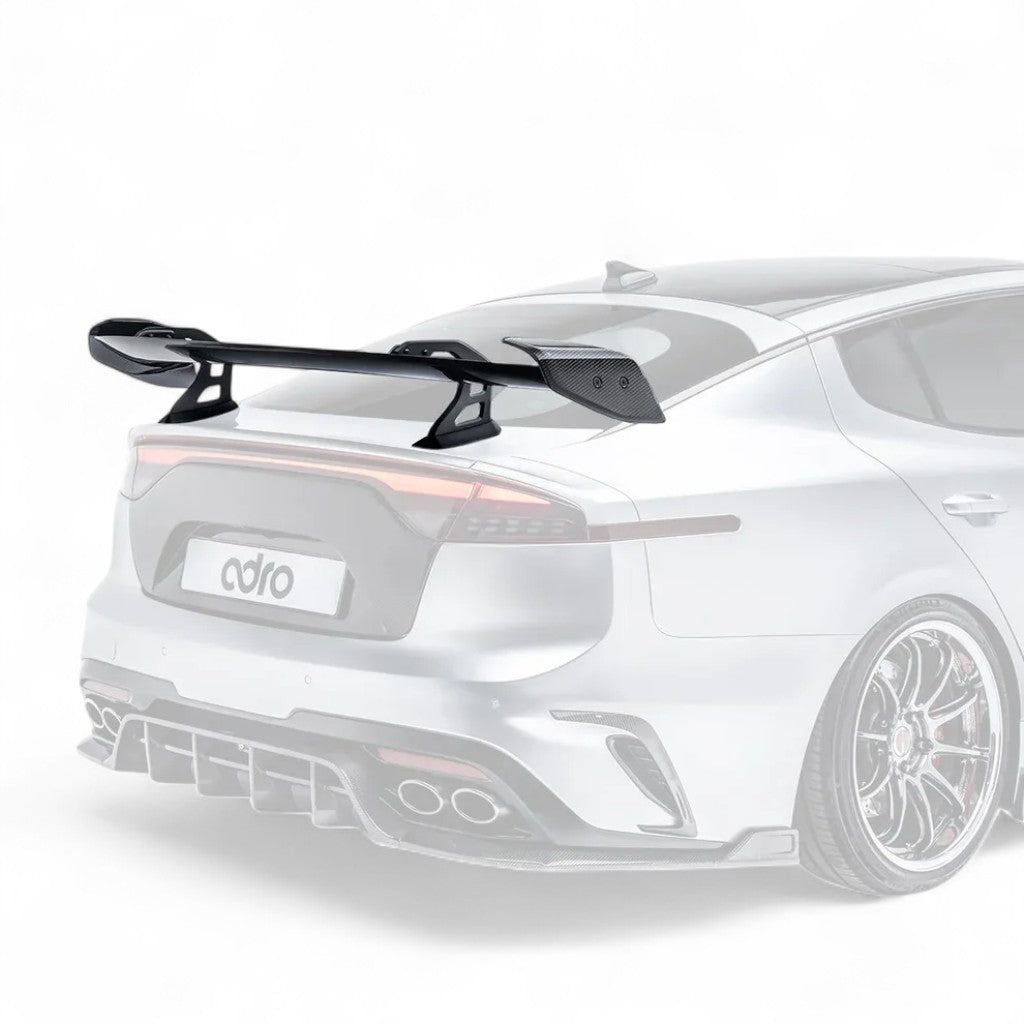 ADRO A12A30-1504 Swan Neck Wing AT-R2, Curved for KIA Stinger 2018- Photo-0