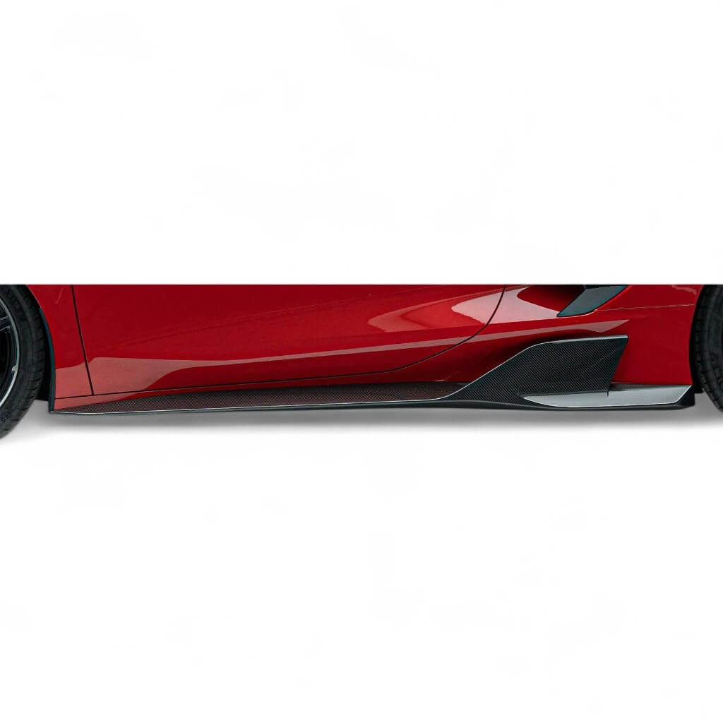ADRO A13A10-1401 Side Skirts for CHEVROLET Corvette (C8) 2020- Photo-1