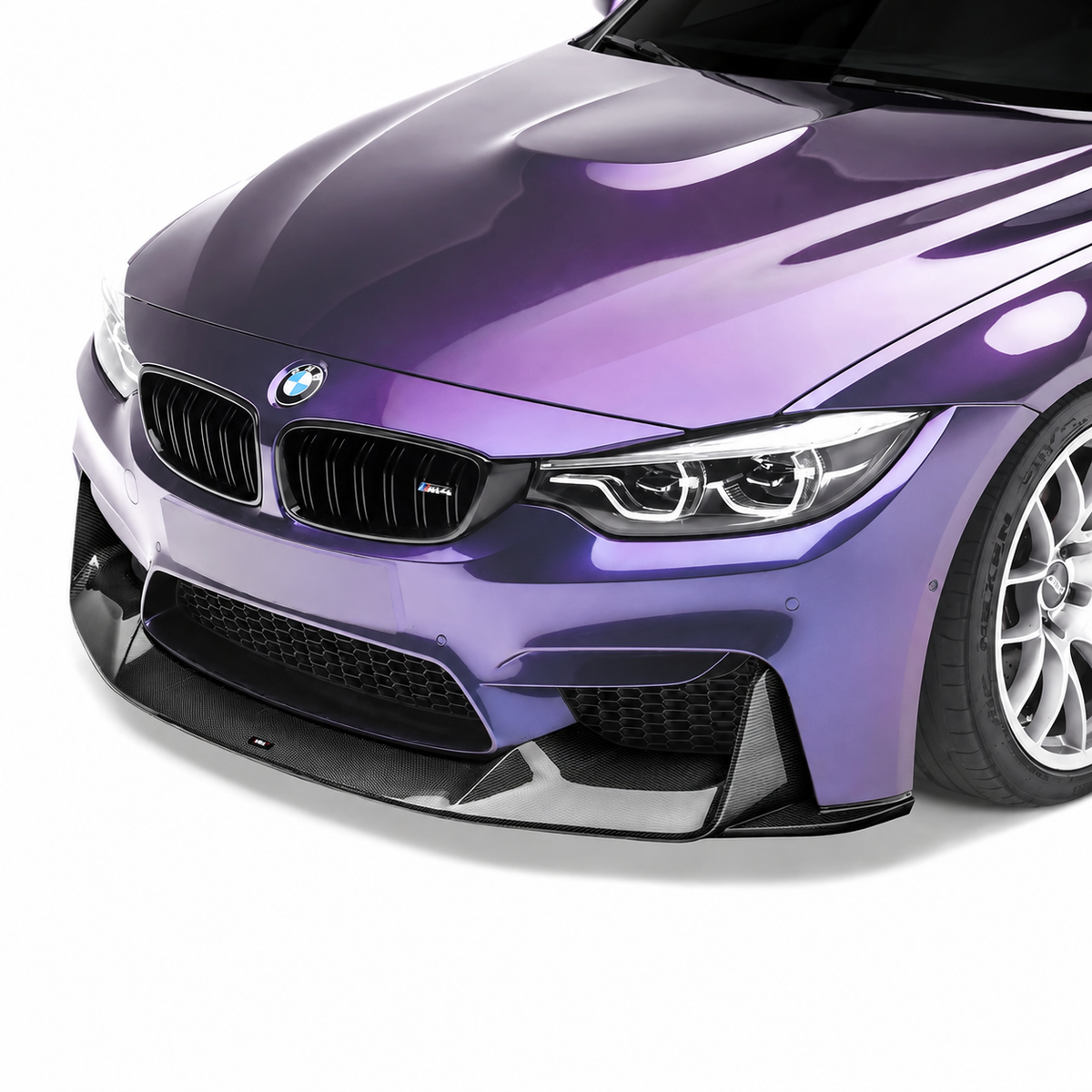 ADRO A14A10-1202 Front Lip V2 for BMW M3 (F80) / M4 (F82) Photo-5