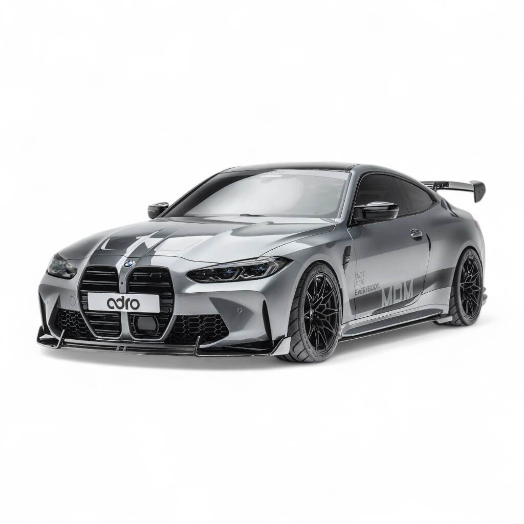 ADRO A14A11-1202 Front Lip (Stock Bumper) for BMW M3 (G80 / G81) / M4 (G82 / G83) 2021+ Photo-3