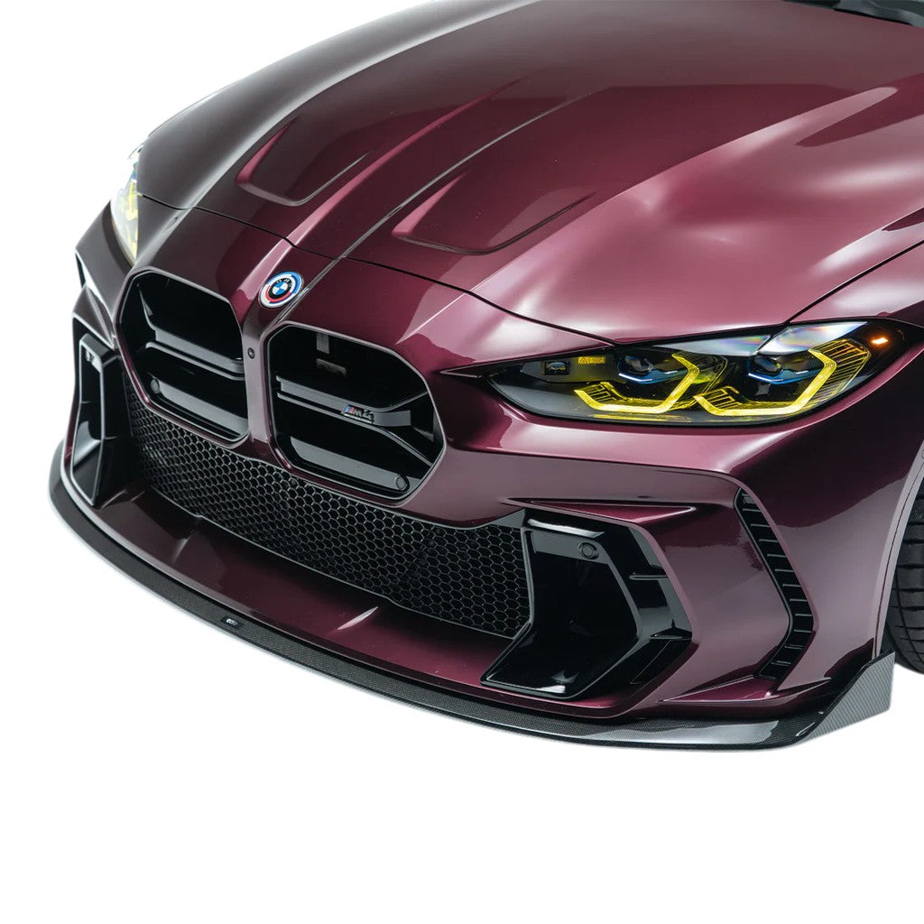 ADRO A14A11-1203 Carbon Fiber Front Lip V2 (Adro V2 Bumper) for BMW M3/M4 (G8X) Photo-5
