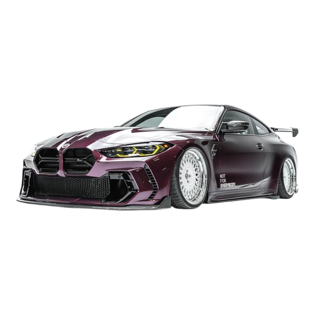 ADRO A14A11-1203 Carbon Fiber Front Lip V2 (Adro V2 Bumper) for BMW M3/M4 (G8X) Photo-7