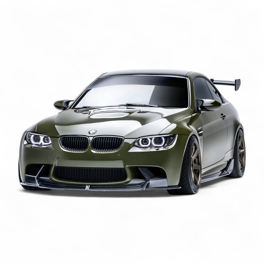 ADRO A14A20-1501 Swan Neck Wing AT-R1, Curved for BMW M3 (E92) Photo-7
