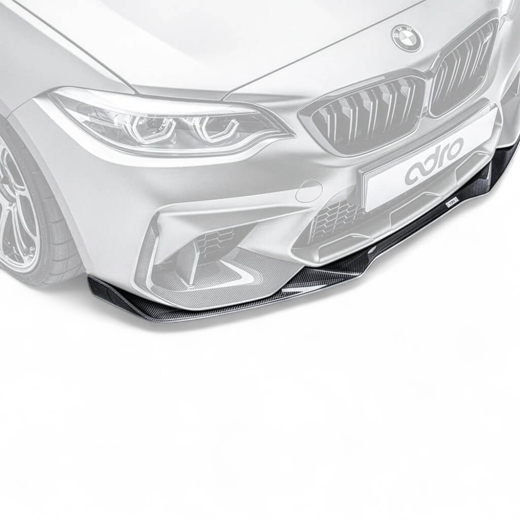 ADRO A14A30-1211/A14A30-1221 Upper Air Duct And Front Lip Set for BMW M2 Competition (F87) Photo-1