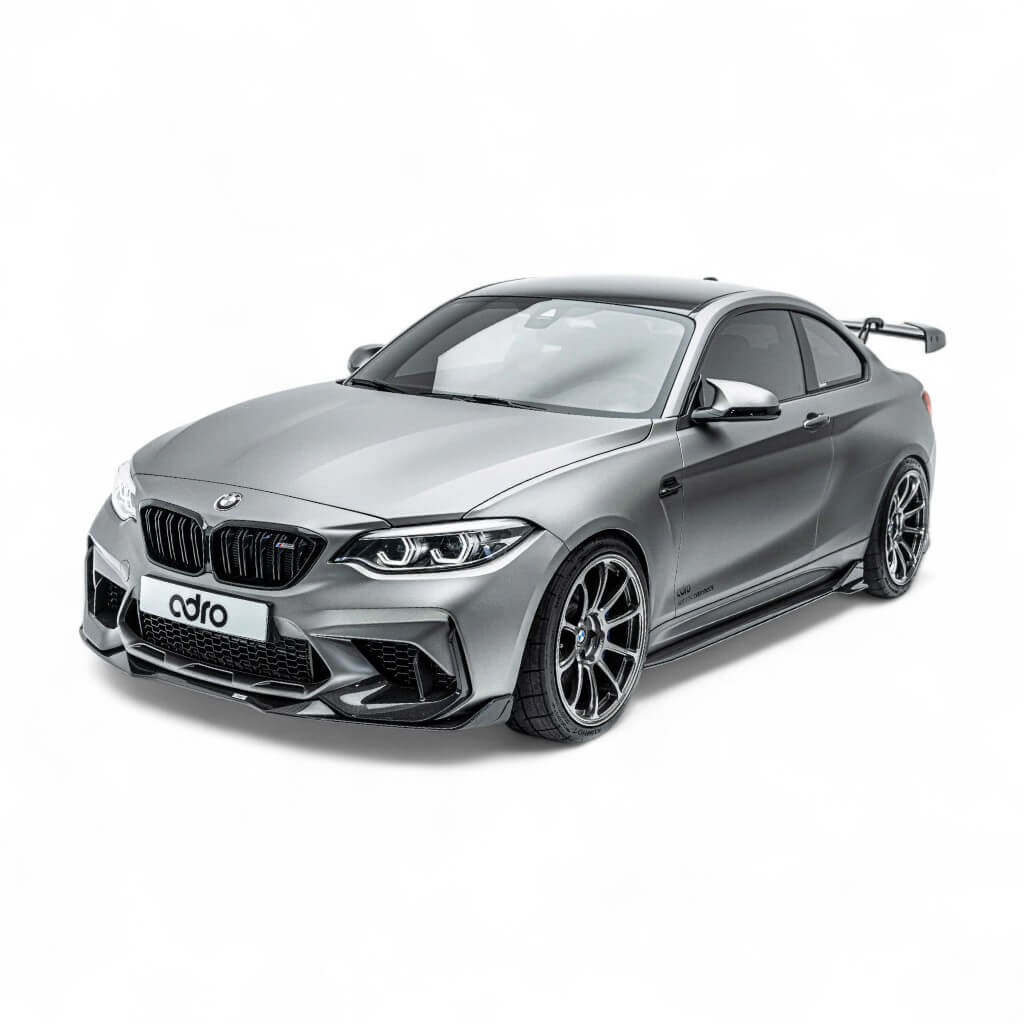 ADRO A14A30-1211/A14A30-1221 Upper Air Duct And Front Lip Set for BMW M2 Competition (F87) Photo-4