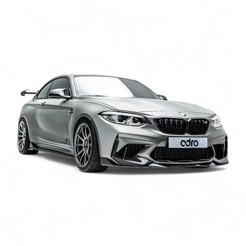 ADRO A14A30-1211/A14A30-1221 Upper Air Duct And Front Lip Set for BMW M2 Competition (F87) Photo-5