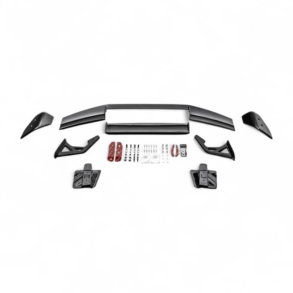 ADRO A14A40-1503 Swan Neck Wing AT-R3 Curved for BMW M4 (G82) Photo-0