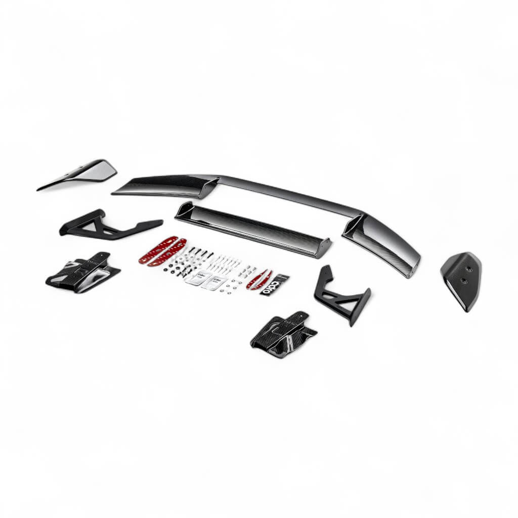 ADRO A14A40-1503 Swan Neck Wing AT-R3, Curved for BMW M4 (G82) Photo-1