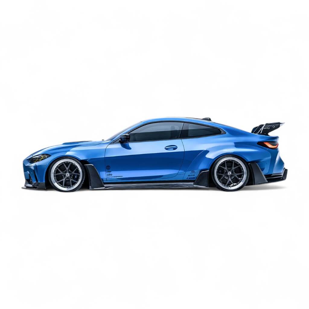 ADRO A14A40-1503 Swan Neck Wing AT-R3, Curved for BMW M4 (G82) Photo-8