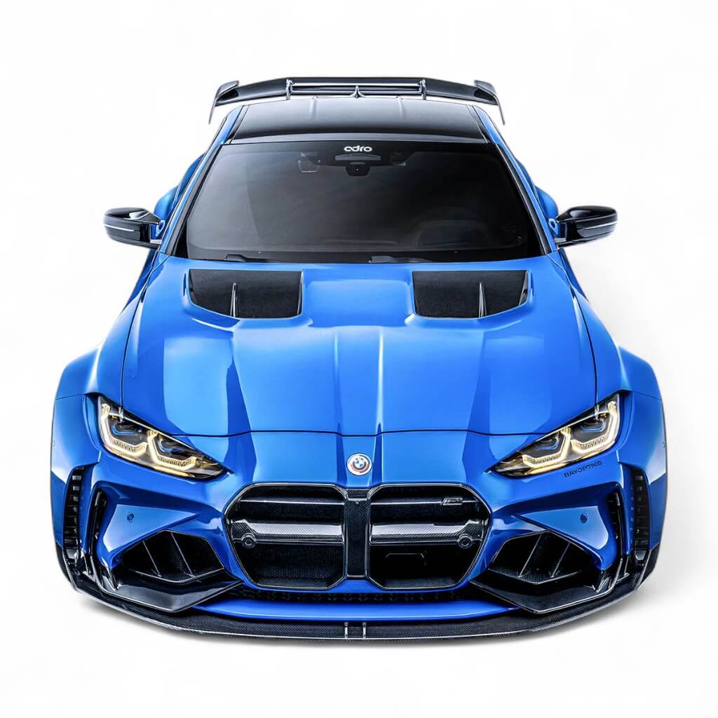 ADRO A14A50-1501 Swan Neck Wing AT-R3, Curved for BMW M3 (G80) / 3 (G20) 2021- Photo-6