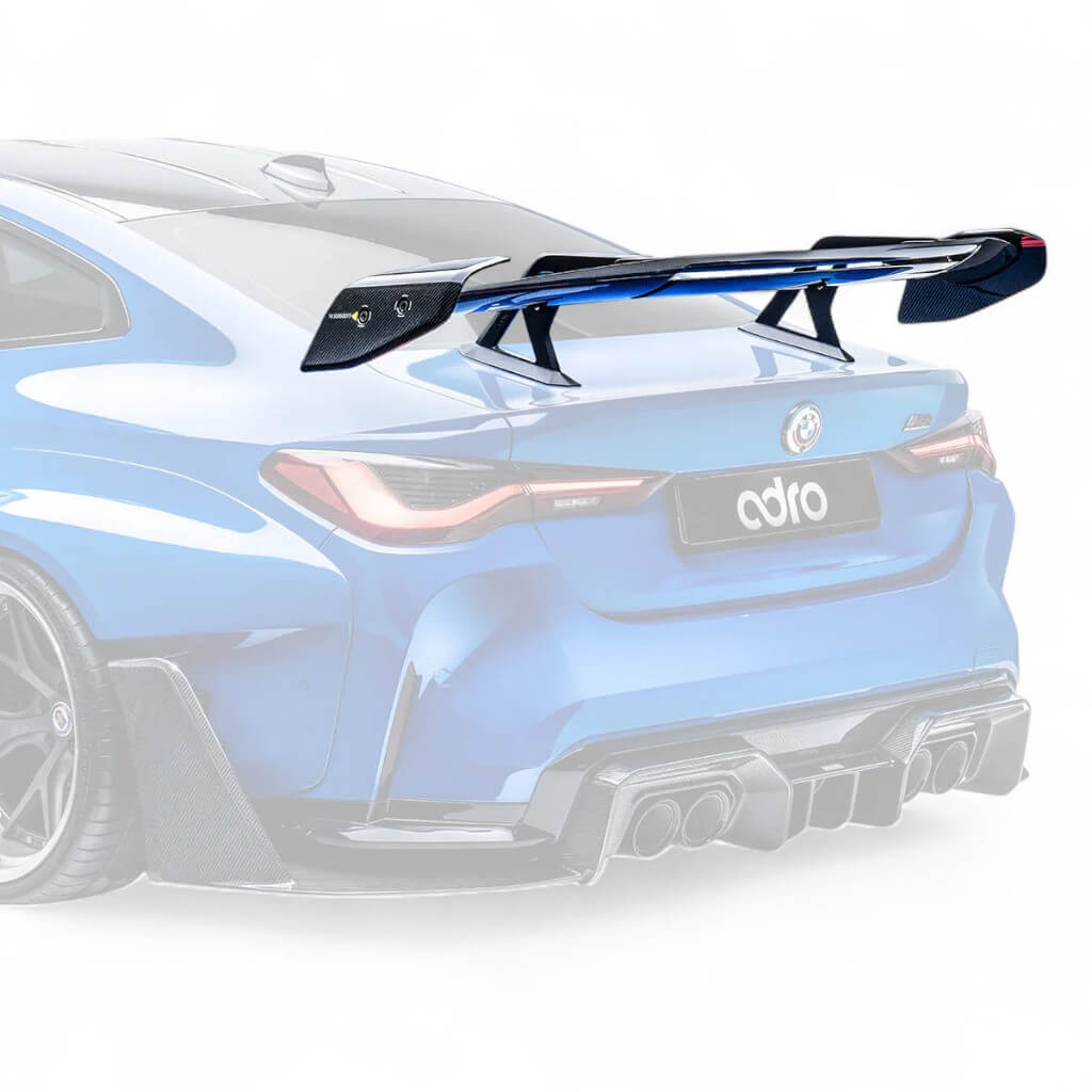 ADRO A14A50-1501 Swan Neck Wing AT-R3, Curved for BMW M3 (G80) / 3 (G20) 2021- Photo-0