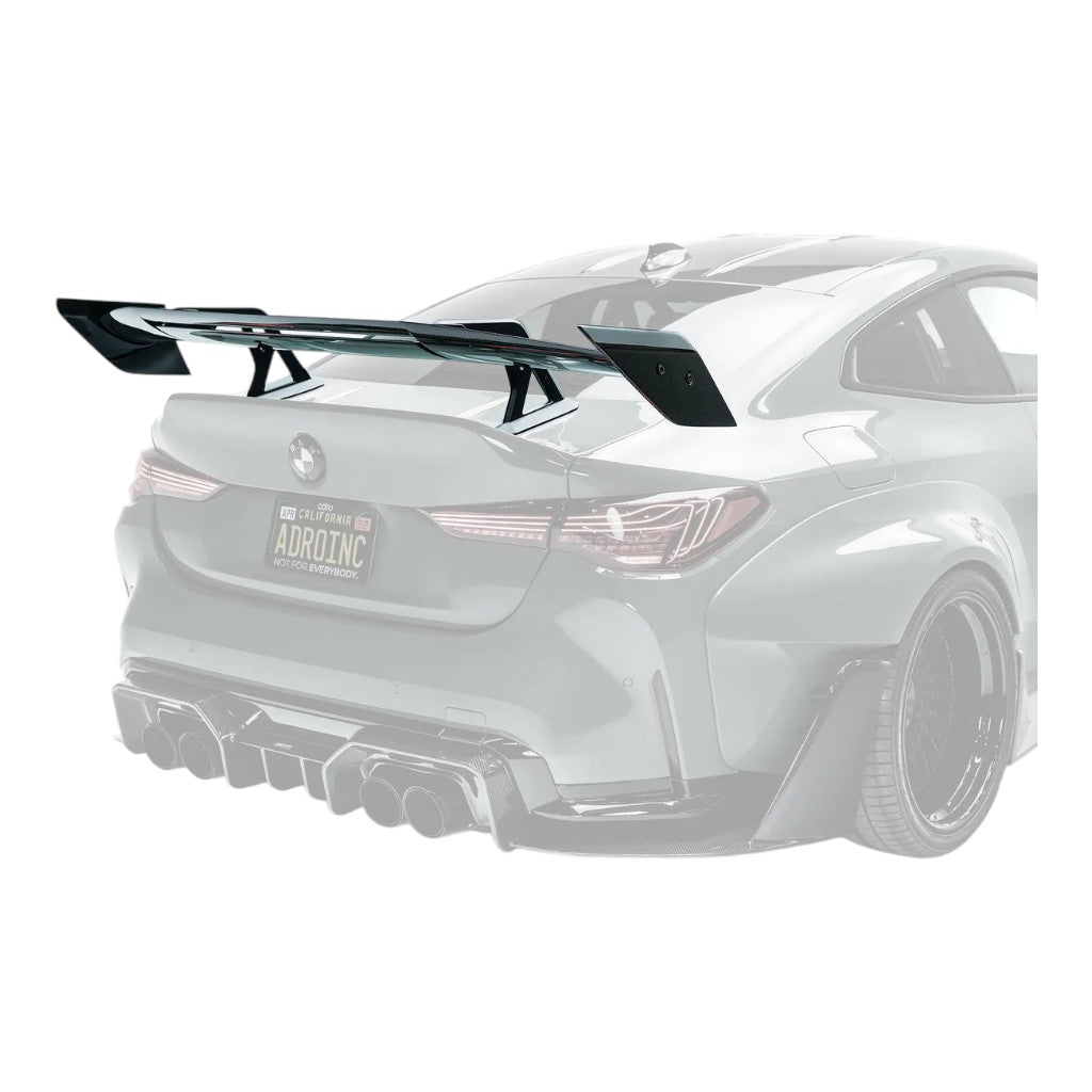 ADRO A14A50-1502 Swan Neck Wing Flat AT-R3 for BMW M3 (G80) Photo-0