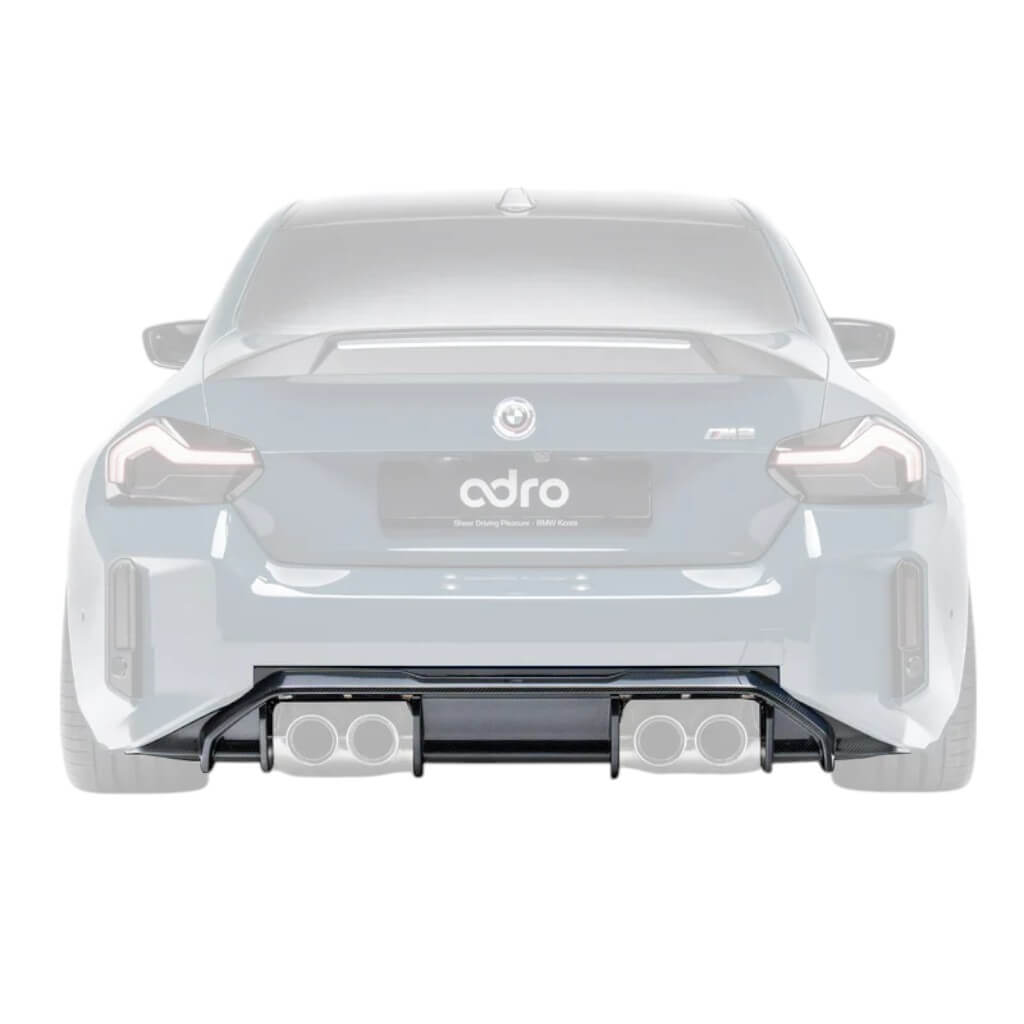 ADRO A14A90-1302 Rear Diffuser, Carbon Fiber V2 for BMW M2 (G87) Photo-0