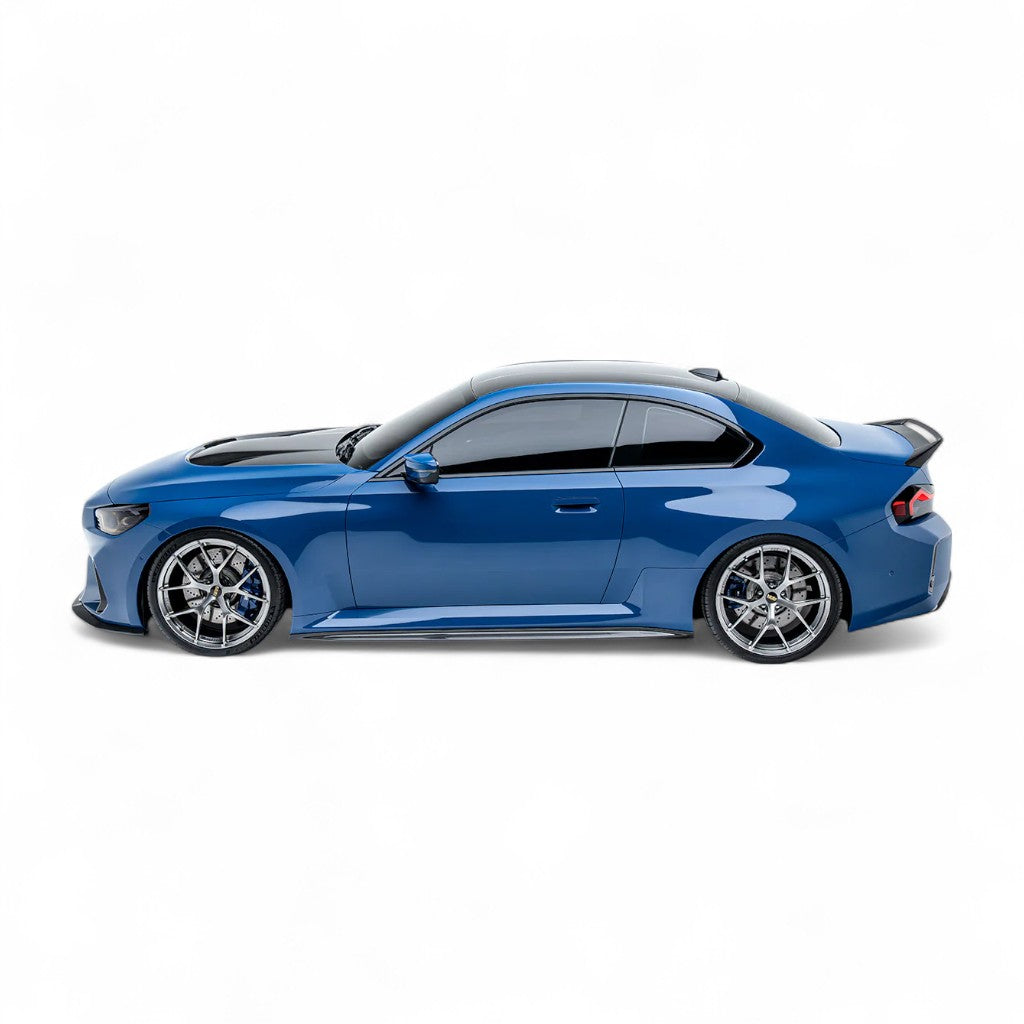 ADRO A14A90-1402 Side Skirts V2, Carbon Fiber for BMW M2 (G87) Photo-3