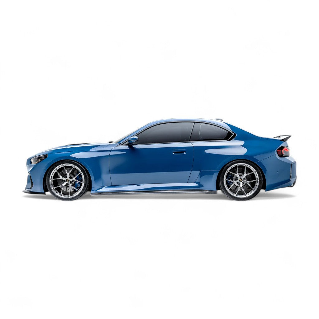 ADRO A14A90-1402 Side Skirts V2, Carbon Fiber for BMW M2 (G87) Photo-4