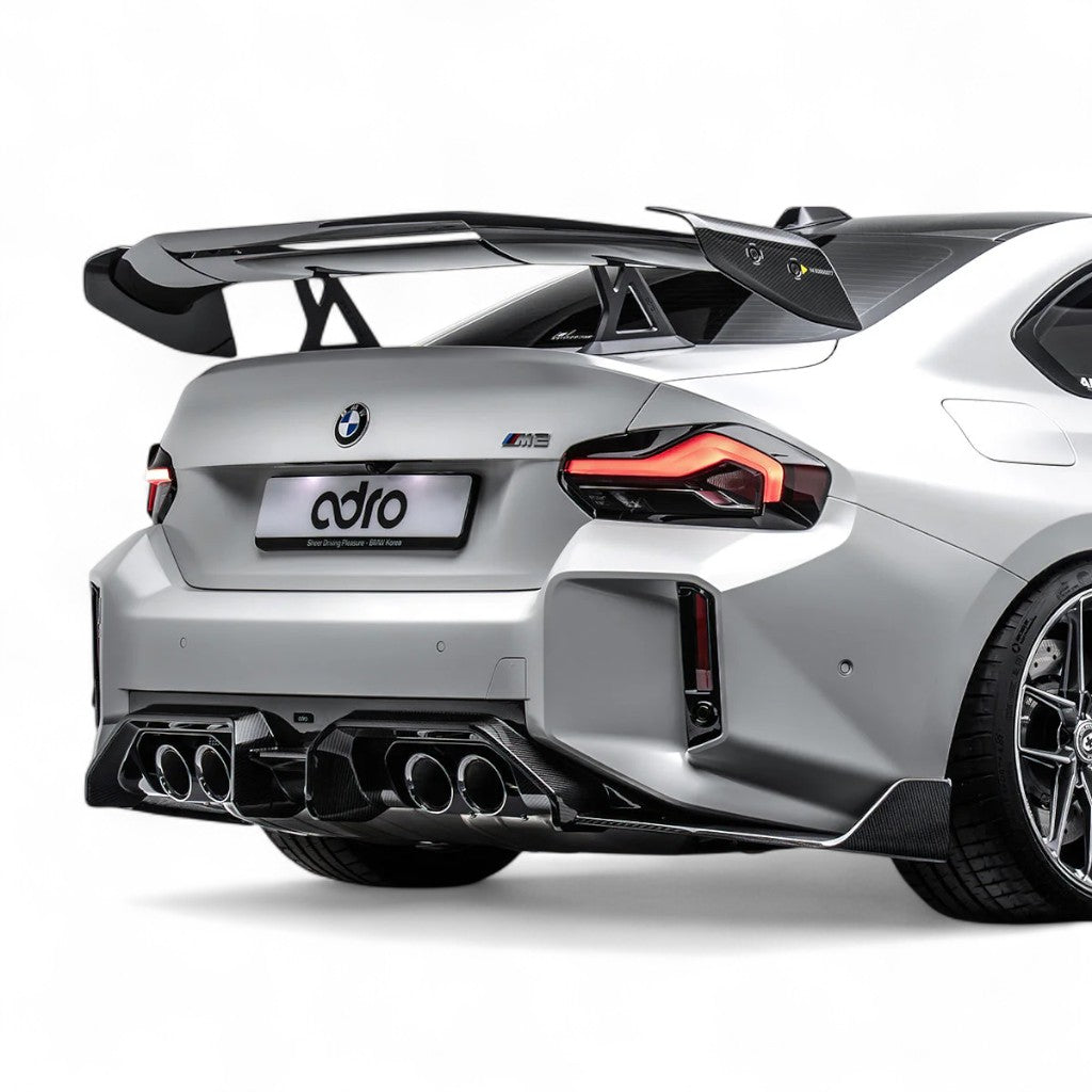 ADRO A14A90-1501 Swan Neck Wing AT-R3, Curved for BMW M2 (G87) / 2 (G42) 2021- Photo-1