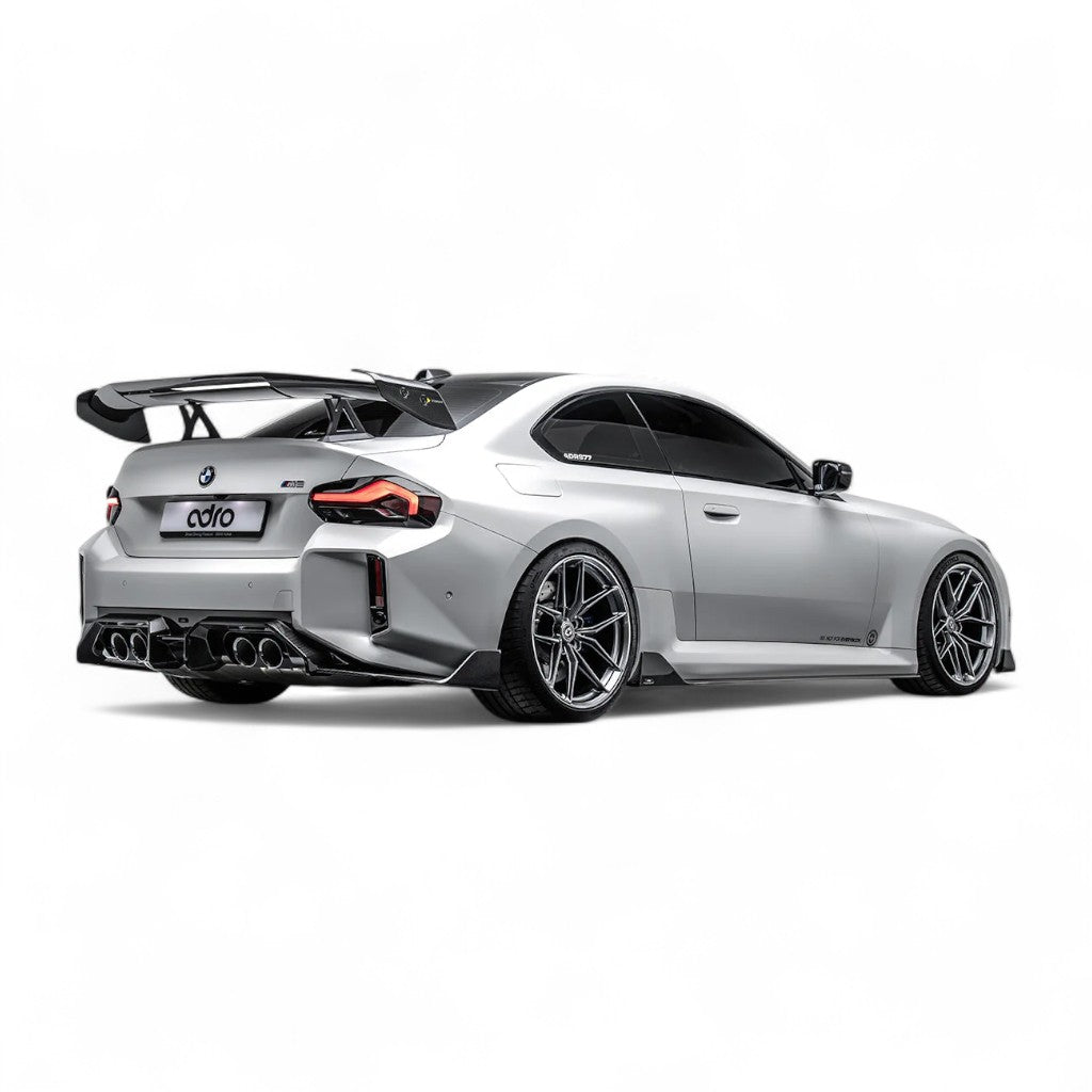ADRO A14A90-1501 Swan Neck Wing AT-R3, Curved for BMW M2 (G87) / 2 (G42) 2021- Photo-4