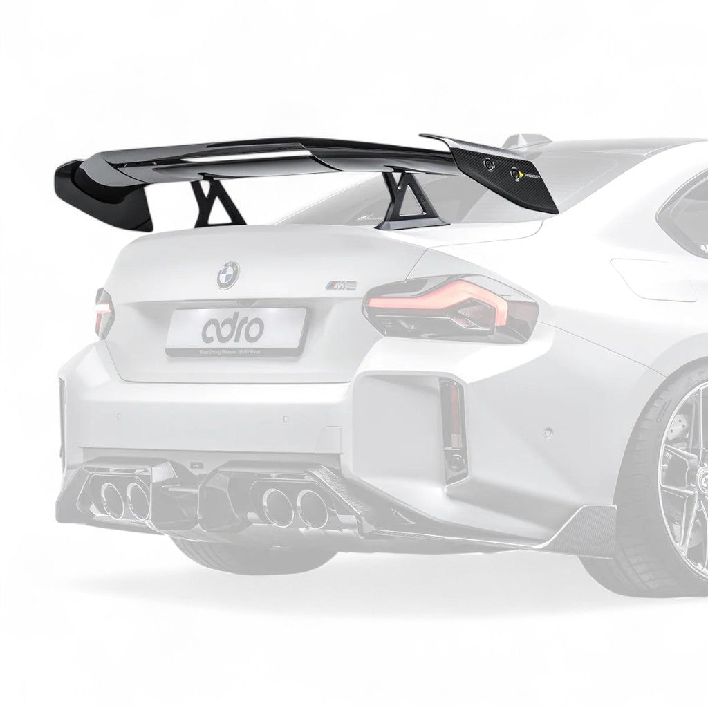 ADRO A14A90-1501 Swan Neck Wing AT-R3, Curved for BMW M2 (G87) / 2 (G42) 2021- Photo-0