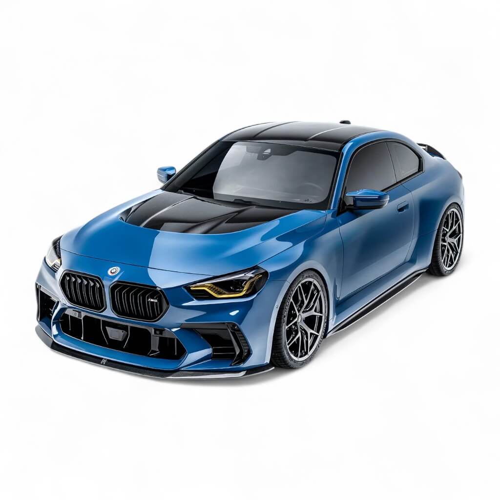 ADRO A14A90-2101/A14A90-1202 Front Bumper And Lip Set for BMW M2 (G87) Photo-4