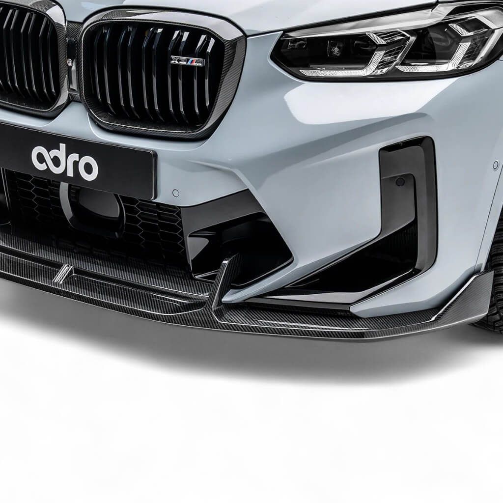ADRO A14AB10-1201 Front Lip, Carbon Fiber for BMW X3M (F97) Photo-4