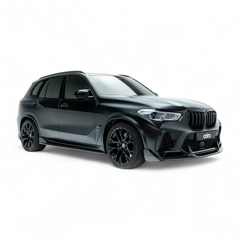 ADRO A14AB20-1201 Front Lip, Carbon Fiber for BMW X5M (F95) Pre-LCI Photo-3