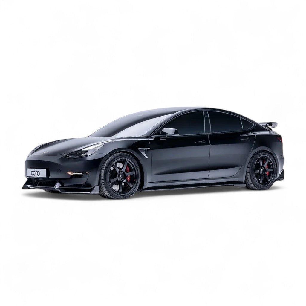 ADRO A15A10-1202 Front Lip V2 for TESLA Model 3 Photo-2