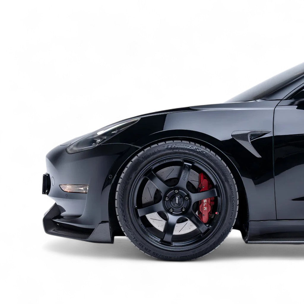 ADRO A15A10-1202 Front Lip V2 for TESLA Model 3 Photo-5