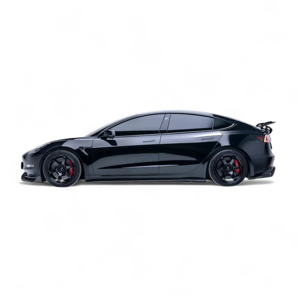 ADRO A15A10-1402 Side Skirts V2 for TESLA Model 3 Photo-1