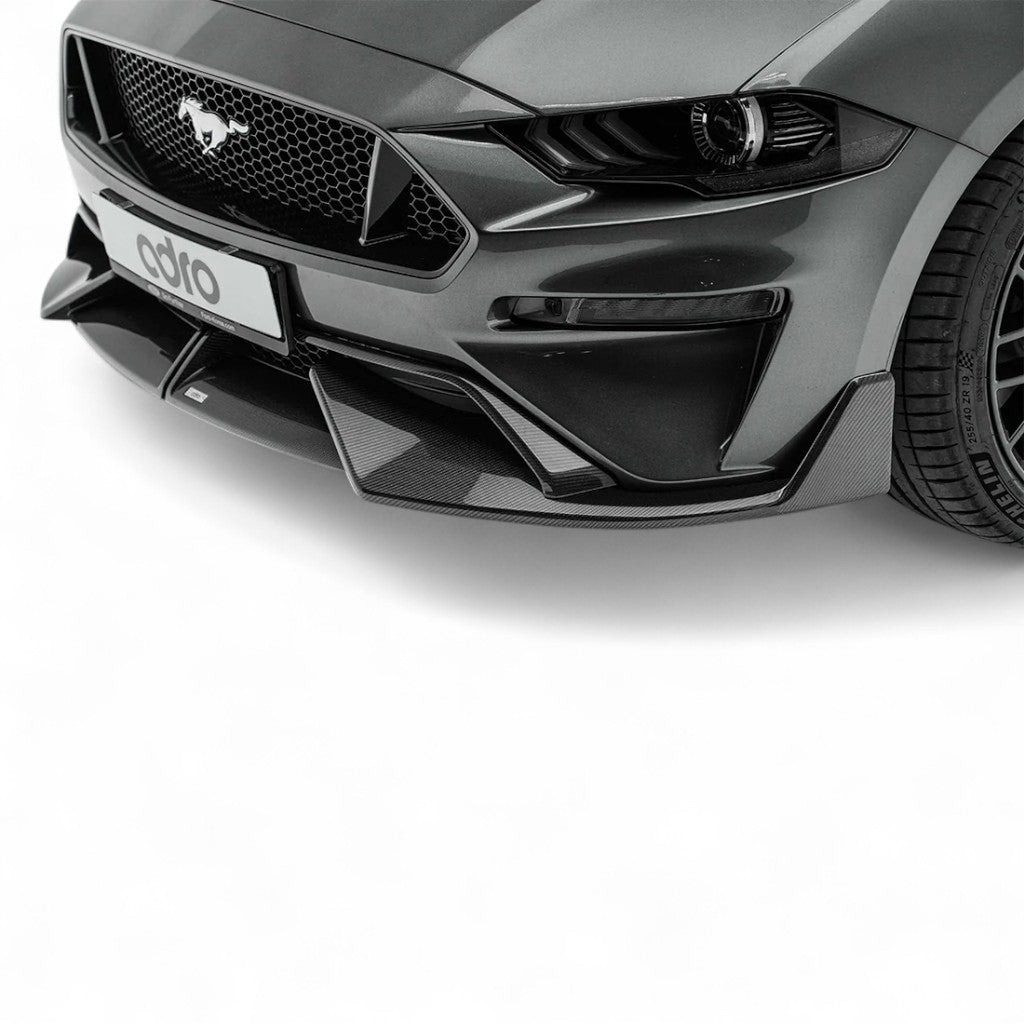 ADRO A16A10-1221 Upper Front Lip for FORD Mustang EcoBoost / GT 2018-2023 Photo-1