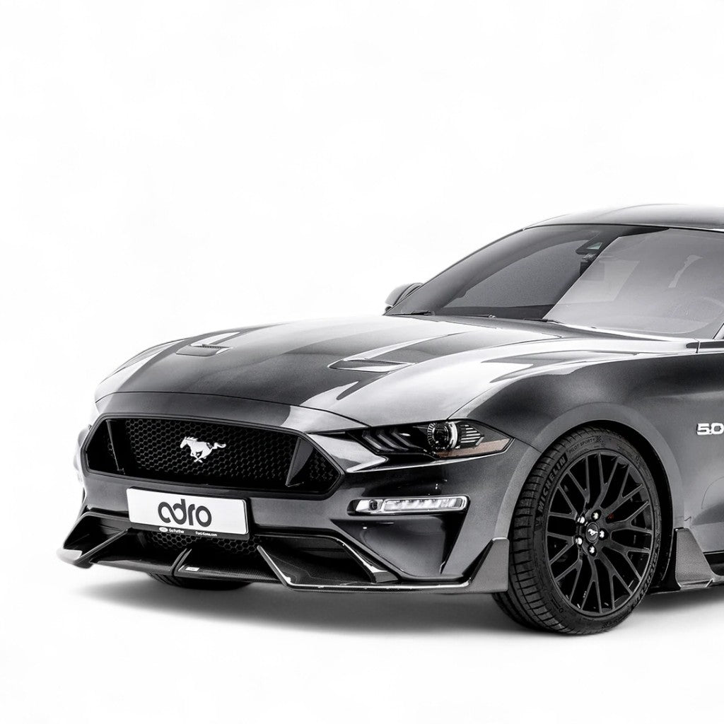 ADRO A16A10-1221 Upper Front Lip for FORD Mustang EcoBoost / GT 2018-2023 Photo-0