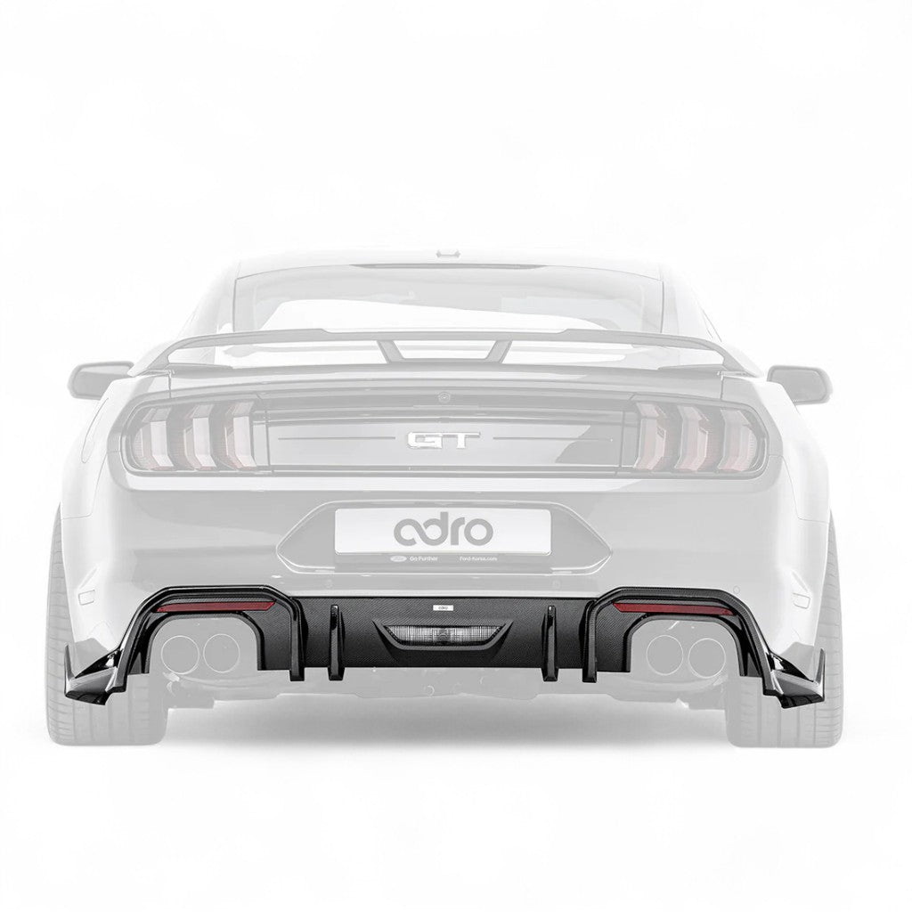 ADRO A16A10-1301 Rear Diffuser for FORD Mustang EcoBoost / GT 2018-2023 Photo-0