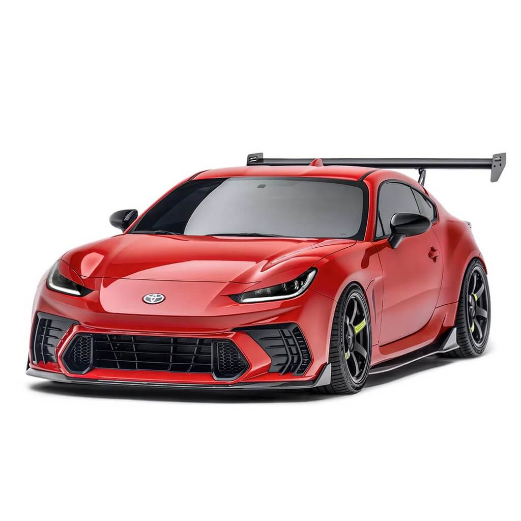 ADRO A18A10-1202 Front Lip, Carbon Fiber for ADRO Bumper for TOYOTA GR86 / SUBARU BRZ 2022- Photo-5