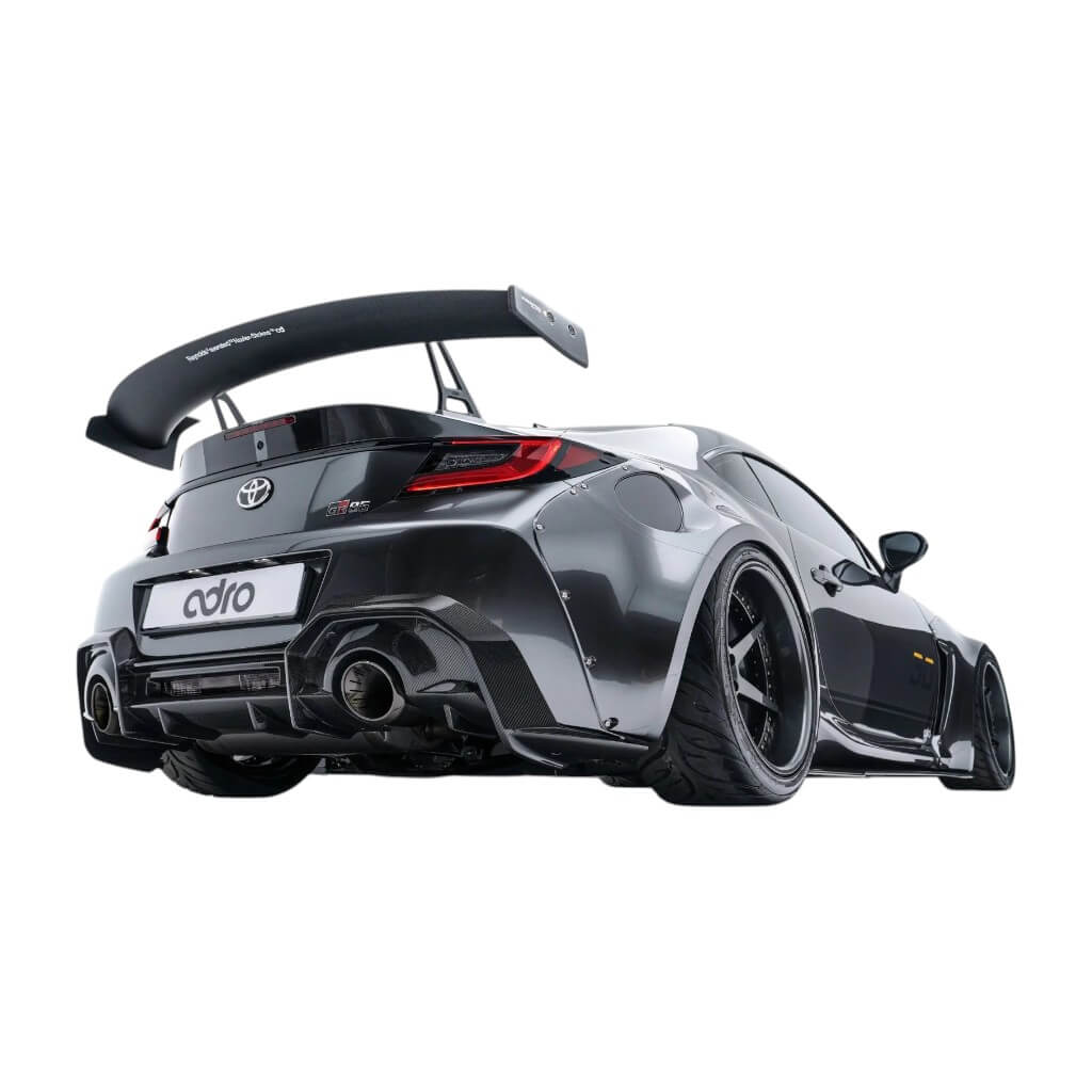 ADRO A18A10-1501 Swan Neck Wing AT-R1, Curved for TOYOTA GR86 / SUBARU BRZ 2022- Photo-6