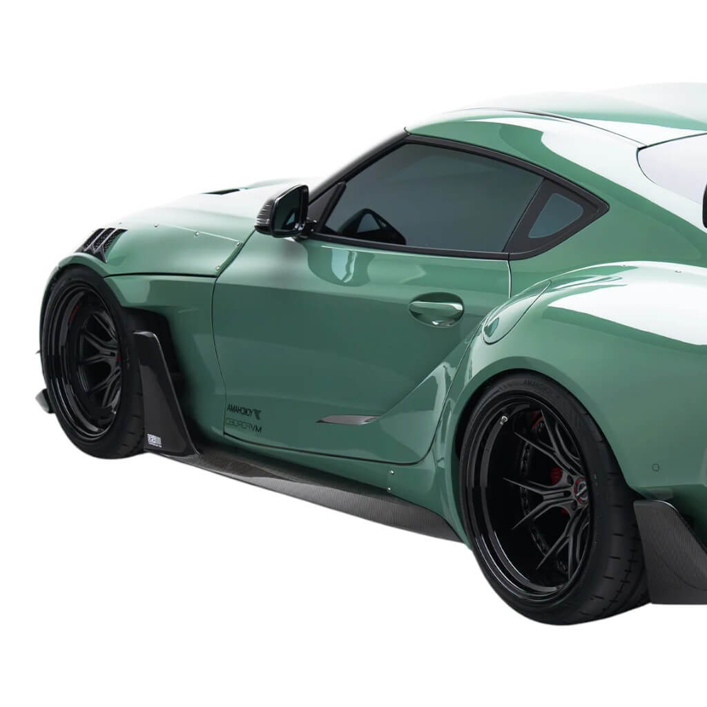 ADRO A18A20-1101/A18A20-1504/A18A20-2401 Widebody kit Option 2 (Without Bumper) for TOYOTA GR Supra 2020- Photo-8