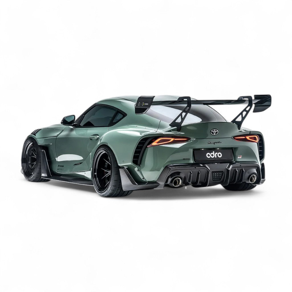 ADRO A18A20-1101/A18A20-2401 Widebody Kit Option 4 (Without Bumper And AT-P1 Wing) for TOYOTA GR Supra 2020- Photo-3