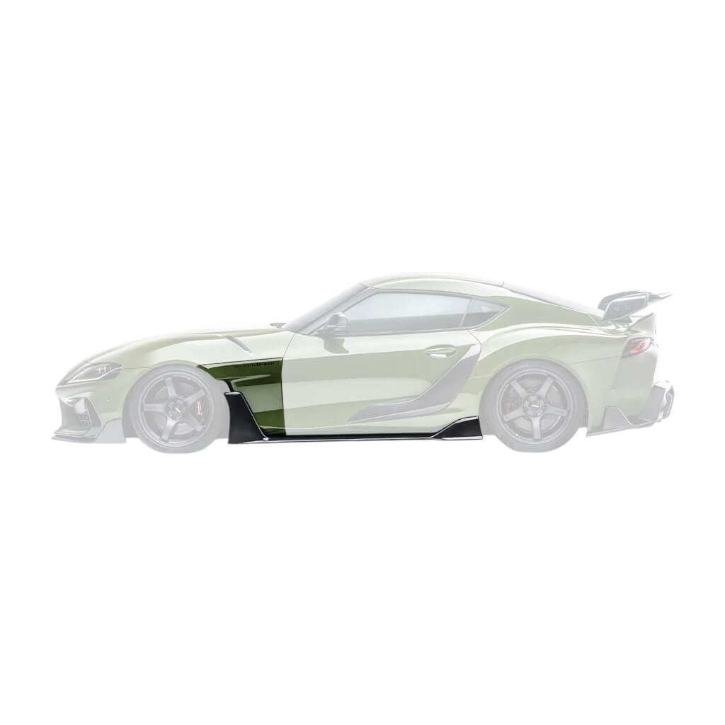 ADRO A18A20-1402 Side Skirts V2 (Fenders Included) for TOYOTA GR Supra 2020- Photo-3