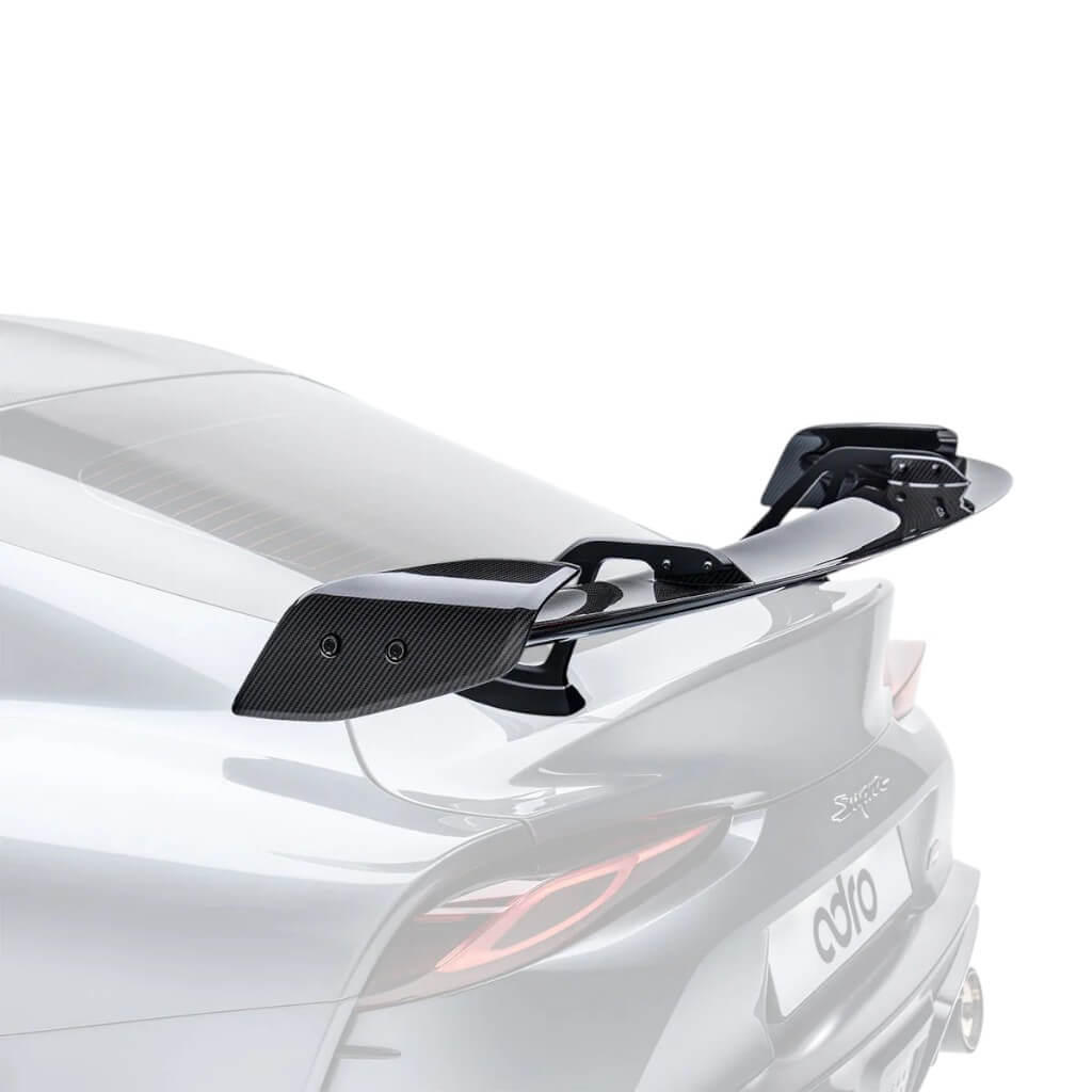 ADRO A18A20-1501 Swan Neck Wing AT-R2, Curved for TOYOTA GR Supra 2020- Photo-3