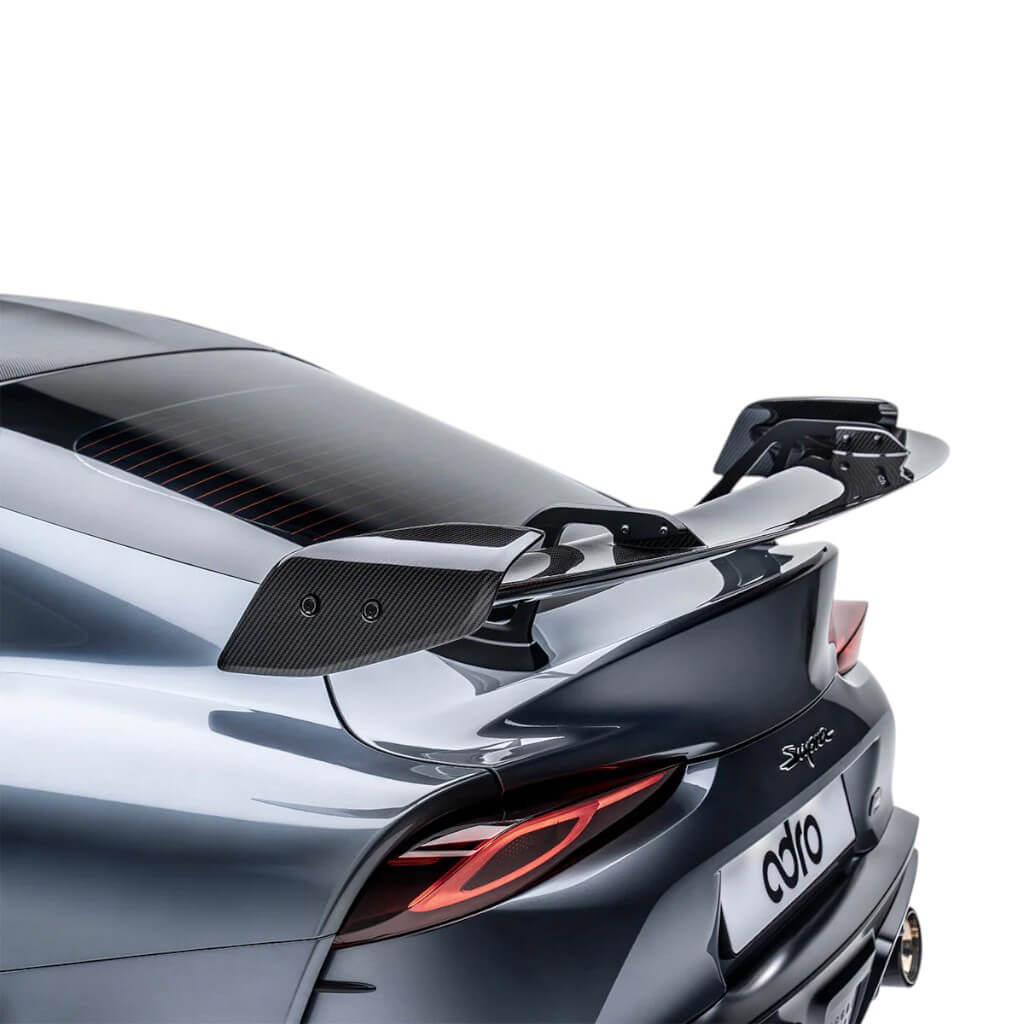 ADRO A18A20-1501 Swan Neck Wing AT-R2, Curved for TOYOTA GR Supra 2020- Photo-4