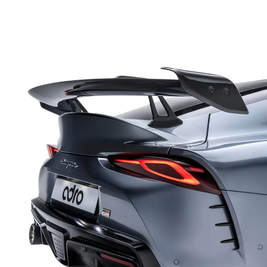 ADRO A18A20-1501 Swan Neck Wing AT-R2, Curved for TOYOTA GR Supra 2020- Photo-5