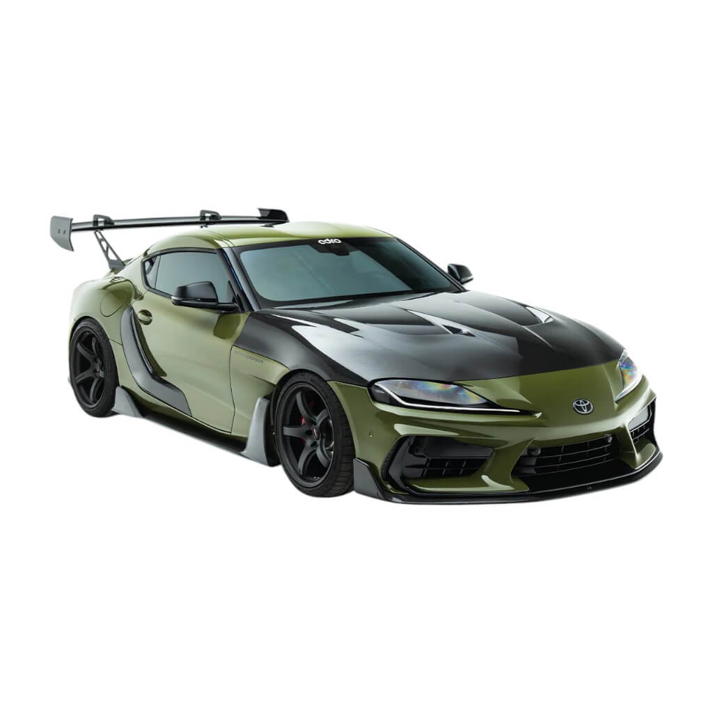 ADRO A18A20-1504 Swan Neck Wing AT-P1 for TOYOTA GR Supra 2020- Photo-11