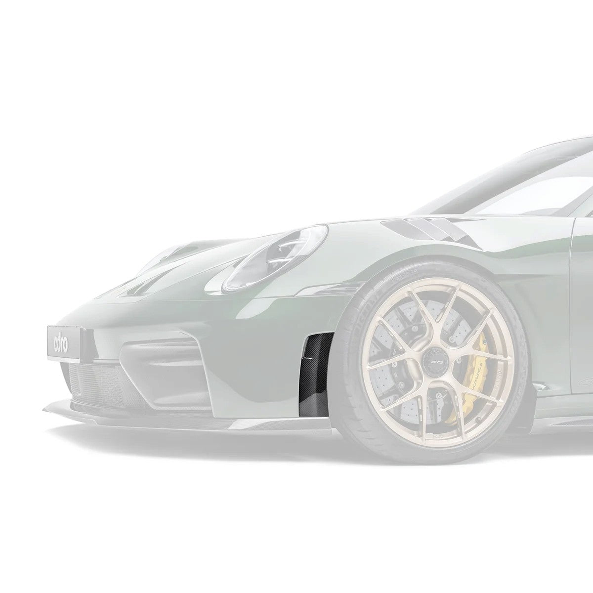 ADRO A23A11-3201 Air Outlets Prepreg Carbon Fiber for PORSCHE 911 GT3 (992.2) Photo-0