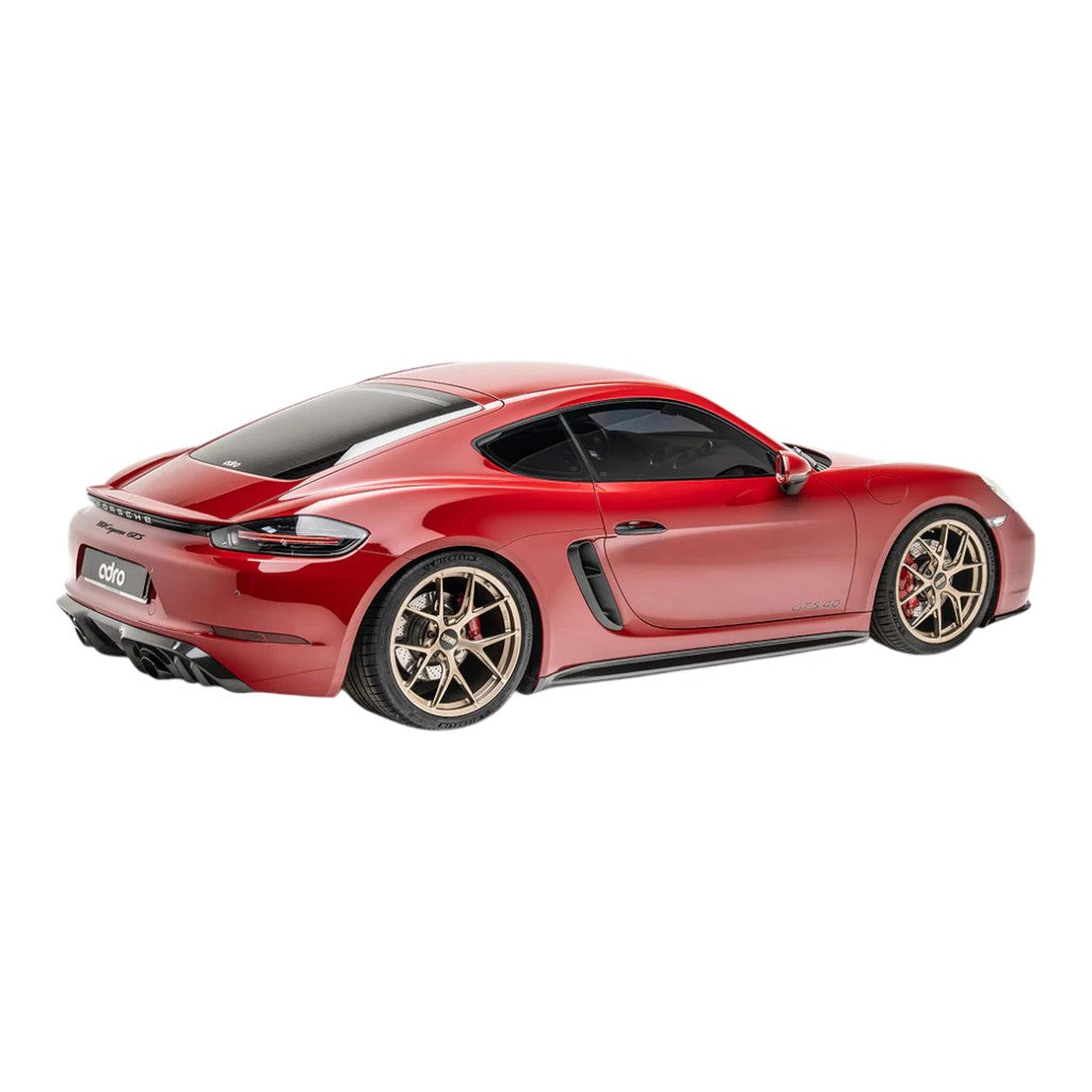 ADRO A23A20-1301 Rear Diffuser (Carbon Fiber) for PORSCHE 718 Cayman/Boxster GTS 4.0/ PORSCHE 718 Spyder/Spyder RS/GT4 RS (982) Photo-4
