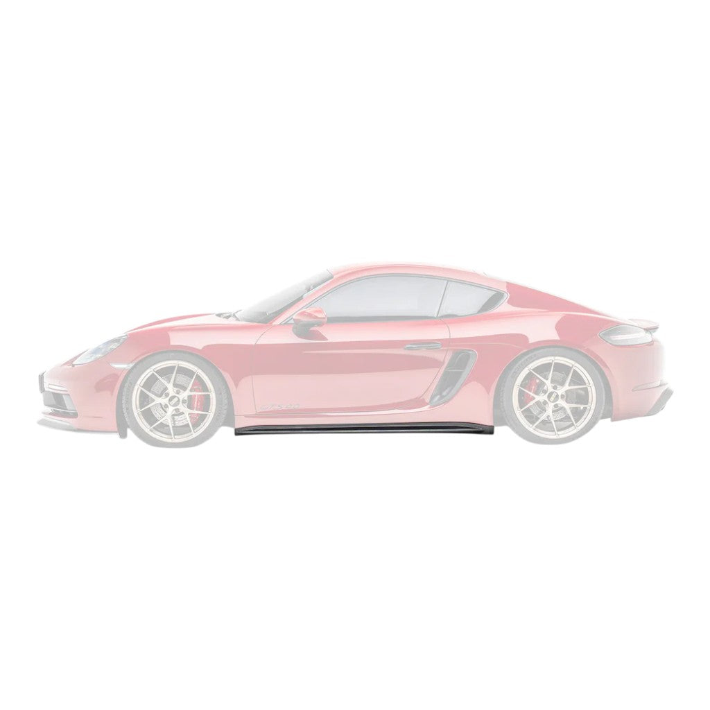 ADRO A23A20-1401 Side Skirts (Carbon Fiber) for PORSCHE 718 Cayman/Boxster/S/T/GTS/GTS 4.0/Spyder/Spyder RS/GT4 RS(982) Photo-0