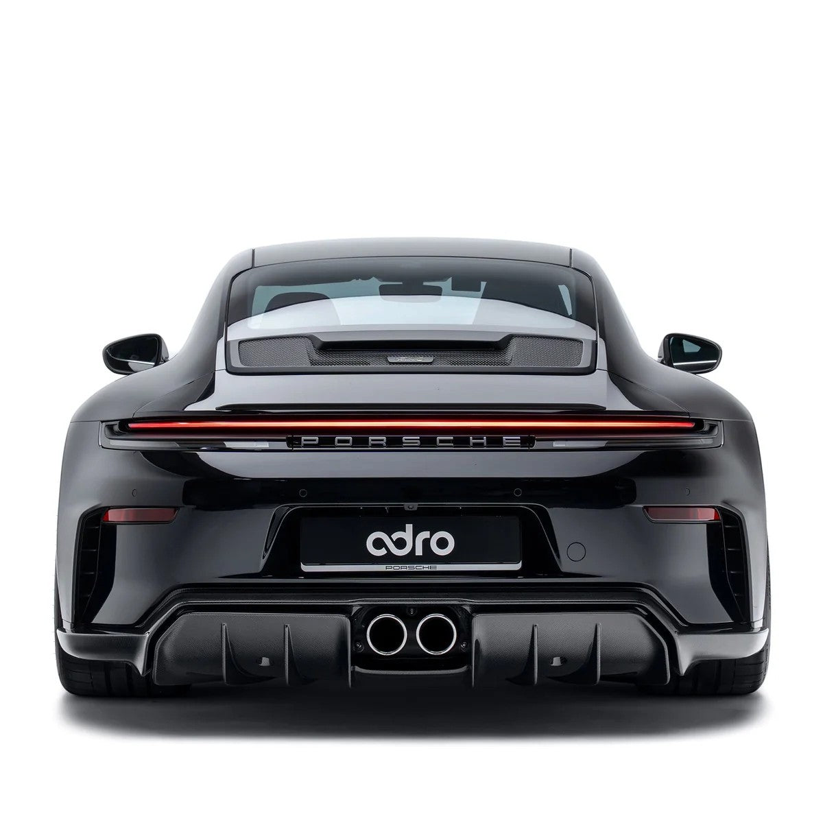 ADRO A23A30-1301 Rear Diffuser V2 Prepreg Carbon Fiber for PORSCHE 911 GT3 (992.2) Photo-1