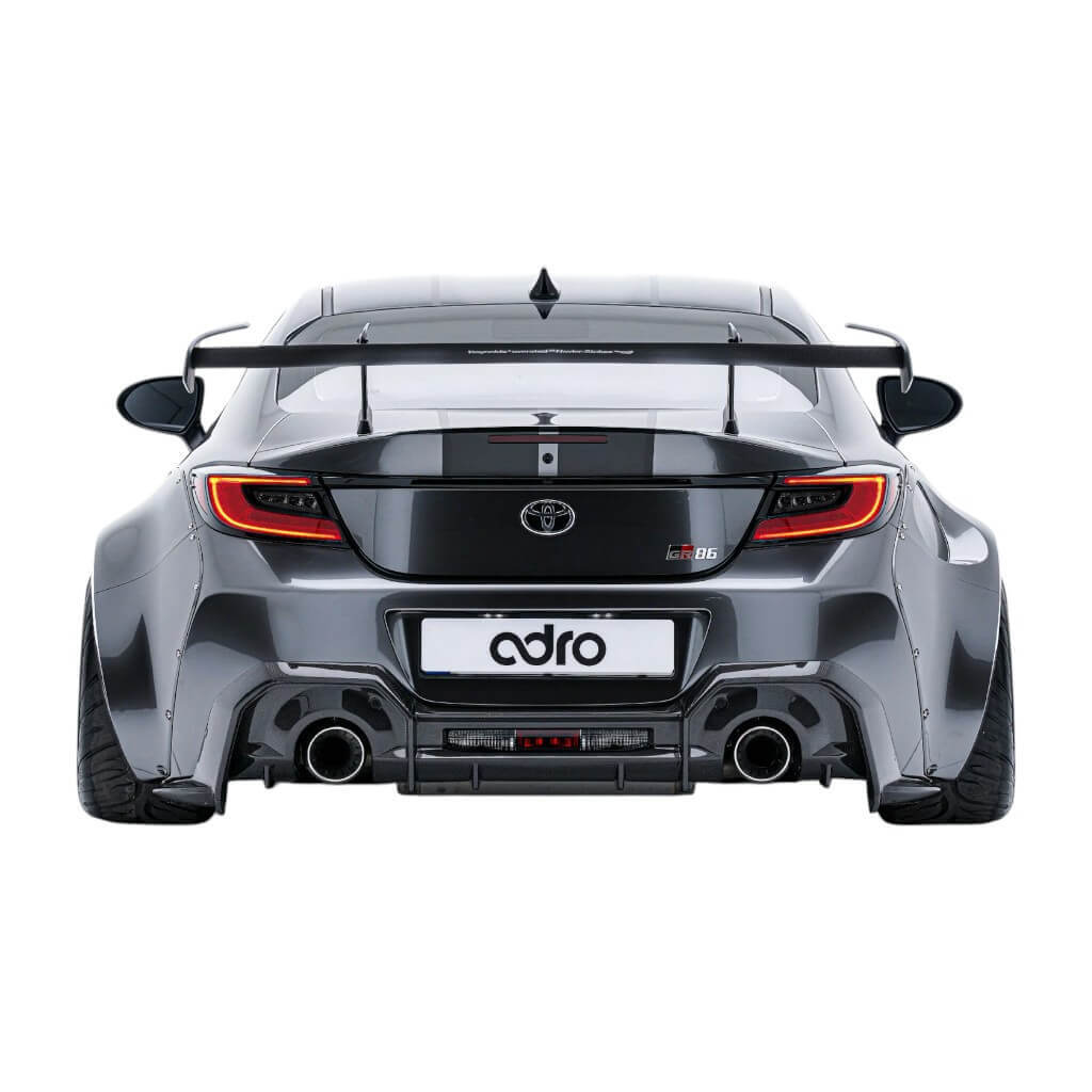ADRO GR86ADROKITWIDEBODY Widebody Kit (With Rear Diffuser And AT-R1 Swan Neck Wing) for TOYOTA GR86 Photo-8