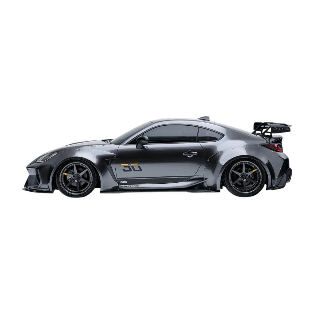 ADRO GR86ADROKITWIDEBODY Widebody Kit (With Rear Diffuser And AT-R1 Swan Neck Wing) for TOYOTA GR86 Photo-3