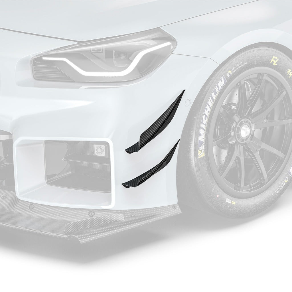 ADRO R14A90-1601 Front Race Canards ARD for BMW M2 (G87) Photo-0