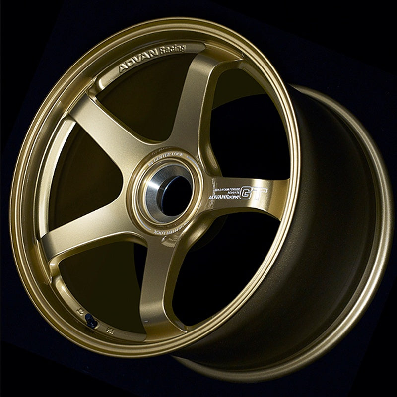 ADVAN V6732 Wheel GT 20x10J ET45 Racing Brass Gold for PORSCHE Photo-0