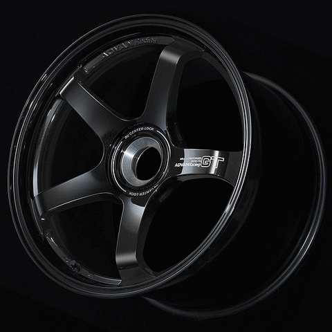 ADVAN YAQ0O44ITBP Wheel V5284 GT for PORSCHE 20X12.0 +44 CL-CL Racing titanium black Photo-0
